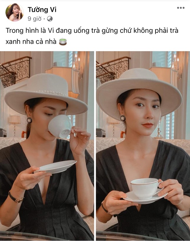 Chỉ sau một ngày, cụm từ “trà xanh” bỗng thành trend trên status của sao Việt ảnh 4