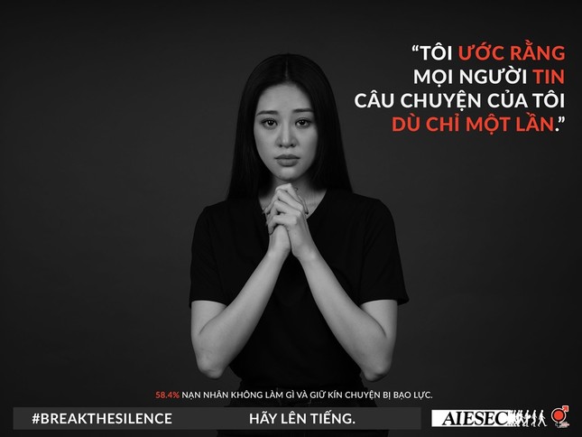 Khánh Vân, Dustin Phúc Nguyễn kêu gọi “Hãy cất tiếng nói” vì nạn nhân quấy rối tình dục ảnh 2