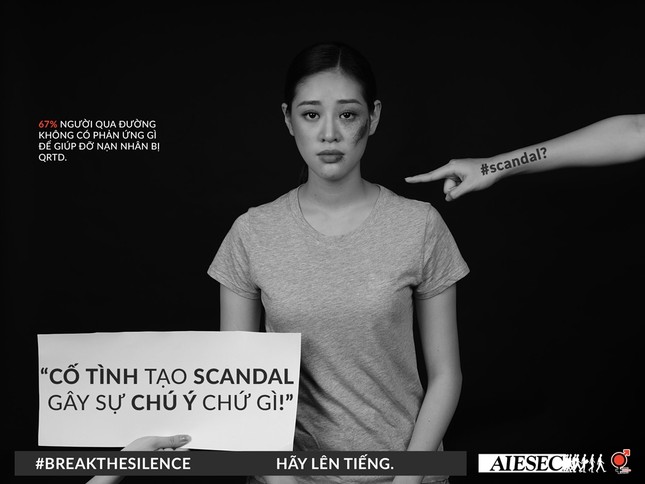 Khánh Vân, Dustin Phúc Nguyễn kêu gọi “Hãy cất tiếng nói” vì nạn nhân quấy rối tình dục ảnh 1