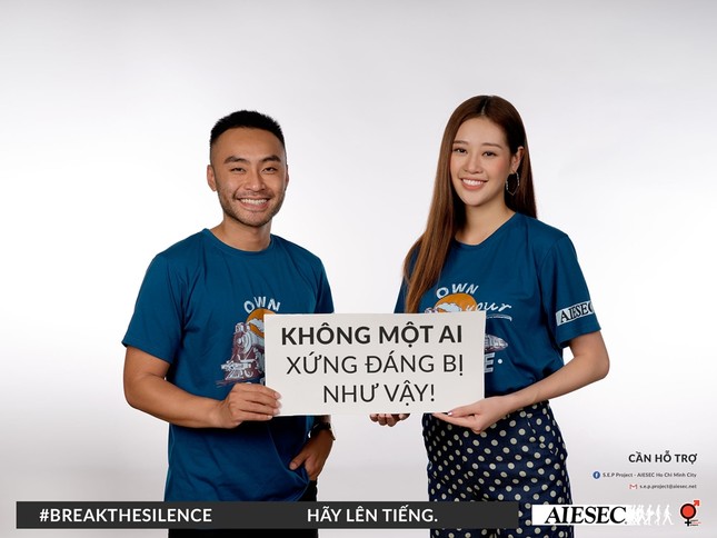 Khánh Vân, Dustin Phúc Nguyễn kêu gọi “Hãy cất tiếng nói” vì nạn nhân quấy rối tình dục ảnh 5