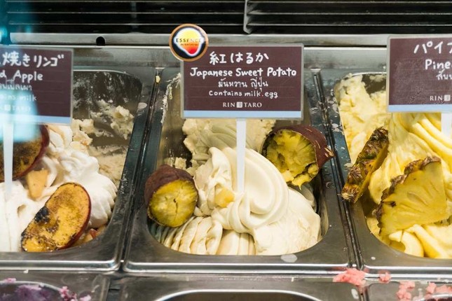 Có gì bên trong tiệm kem Nhật Bản "mang đến sự hạnh phúc" đang gây sốt ở Thái Lan? ảnh 4
