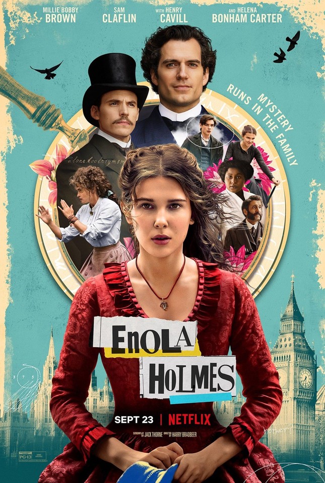 Sao “Stranger Things” hóa thân làm em gái Sherlock Holmes trong phim mới của Netflix ảnh 4