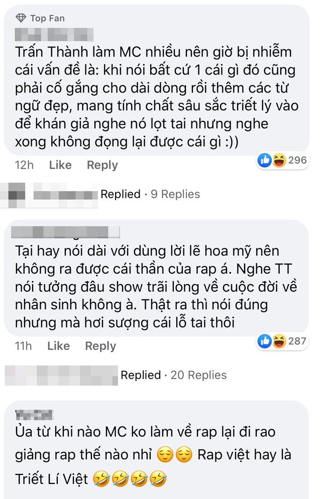 Trấn Thành lại gây ra nhiều tranh cãi trong “Rap Việt” khi phát ngôn về Rap và Underground ảnh 6