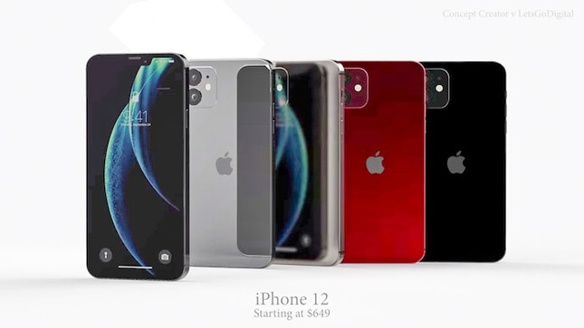 Ngỡ ngàng thiết kế tuyệt đẹp của iPhone 12: Vuông vắn góc cạnh, kích thước bằng iPhone 5s ảnh 11