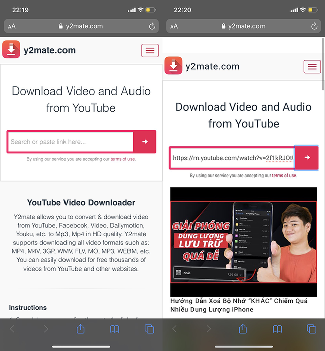Đây là cách tải video từ YouTube về iPhone cực đơn giản, bạn biết chưa? ảnh 2