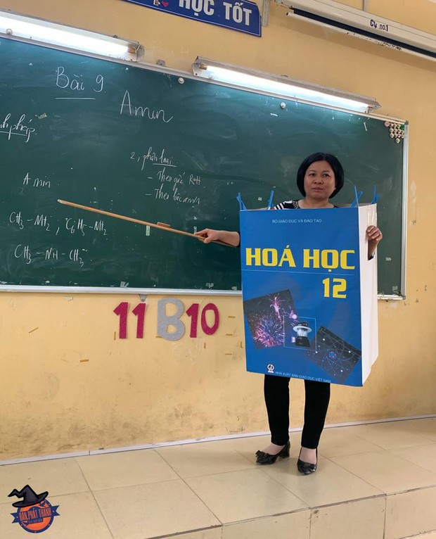Thầy cô “quẩy hết mình” dịp Halloween cùng teen: Sáng tạo vô biên và “lầy lội” hết sức ảnh 8