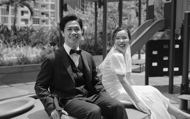 Ngắm bộ ảnh cưới ngập tràn hạnh phúc của cặp đôi Công Phượng và Viên Minh ảnh 3