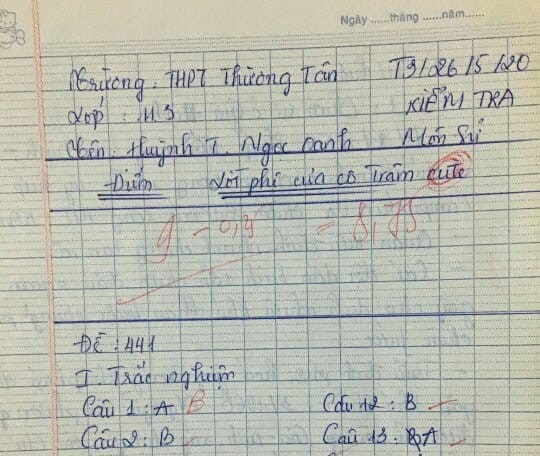 Học trò công khai “nịnh” cô giáo trong bài kiểm tra, ai ngờ nhận về câu trả lời cực “phũ“ ảnh 3