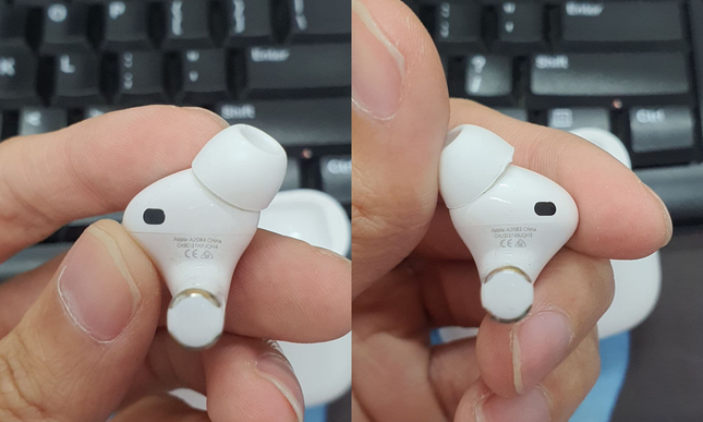 Chiêu lừa đảo mới: In hoá đơn, khắc laser số series giả để bán AirPods Pro “fake” giá cao ảnh 1