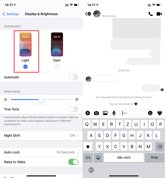 Đổi giao diện Facebook Messenger sang màu đen trắng siêu đẹp, bạn biết cách chưa? ảnh 4