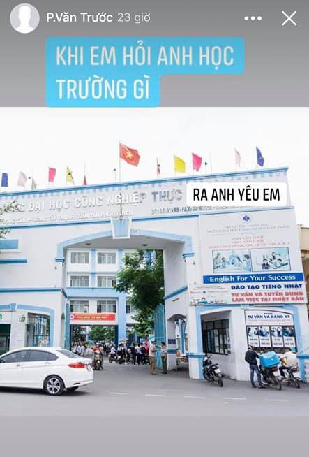 “Trend” mới cực bá đạo của giới trẻ: “Chế” tên trường thành câu “quote” cưa đổ crush! ảnh 2