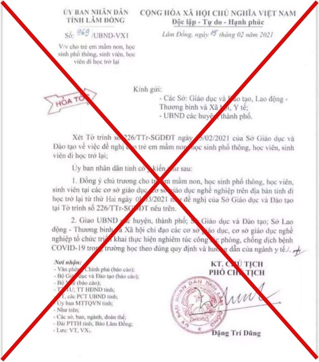 Cố ý làm giả văn bản nhà nước rồi tung lên mạng: Vừa bị phạt tiền, vừa có thể đi tù ảnh 1