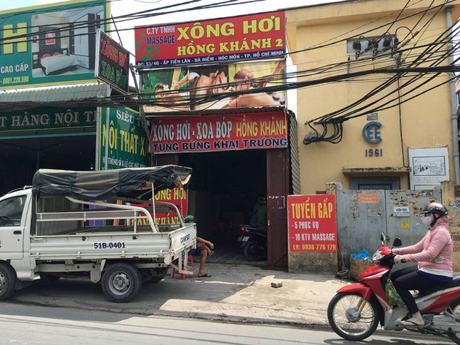 Cơ sở massage kích dục gắn chuông báo động để cảnh giới ảnh 2