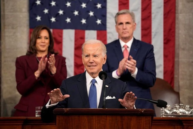 Có gì trong bài phát biểu Thông điệp liên bang dài 73 phút của Tổng thống Mỹ Biden? ảnh 2