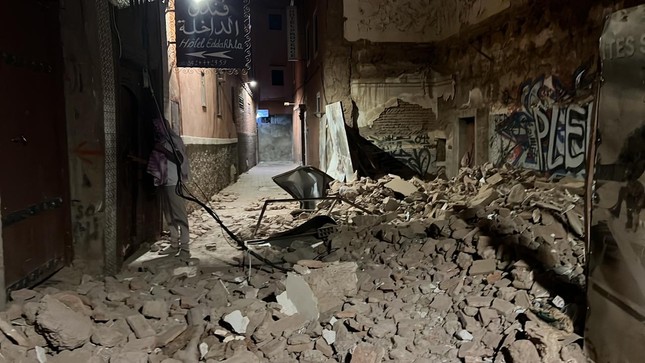 Động đất cực mạnh ở Maroc: Thương vong tăng mạnh lên gần 1.000 người ảnh 4