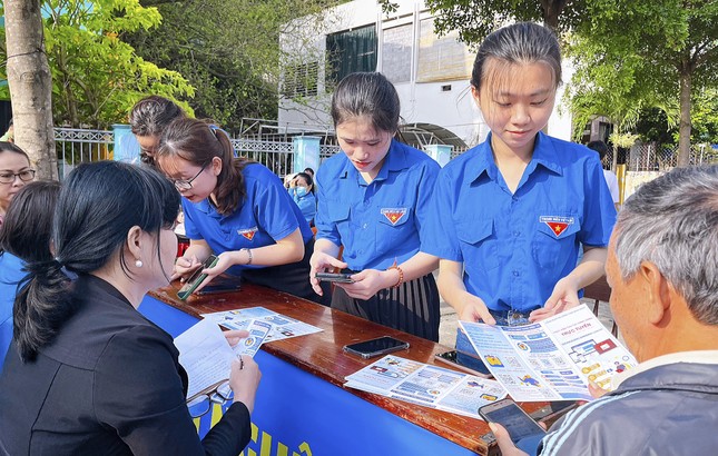 Tuổi trẻ Bình Định, Quảng Nam ra quân các tổ công nghệ số ảnh 2