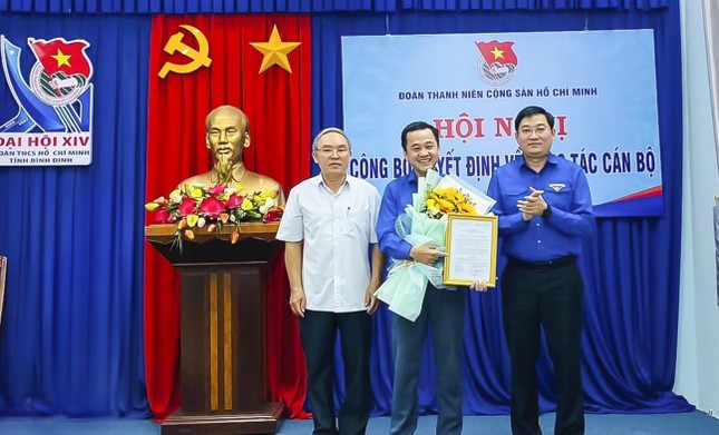 Anh Nguyễn Thành Trung giữ chức Bí thư Tỉnh Đoàn Bình Định ảnh 1