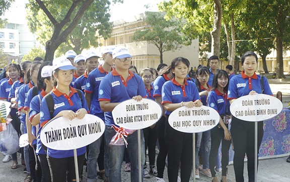 Bình Định ra quân tiếp sức mùa thi năm 2019 ảnh 2