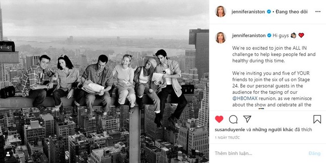 Sau 16 năm, những người bạn trong series “Friends” đình đám sẽ sớm tái ngộ khán giả ảnh 3