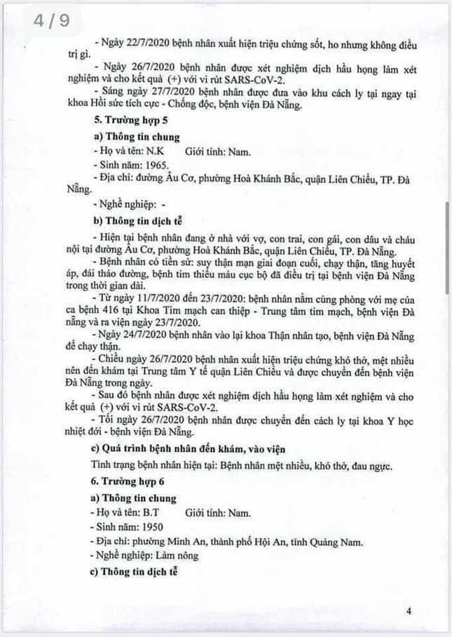 Truy dấu chân 11 bệnh nhân COVID-19 mới, lộ trình phủ khắp Đà Nẵng ảnh 4