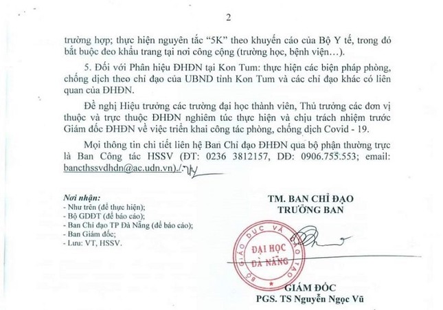 Đà Nẵng: Sinh viên học online, teen chưa thể gặp các giáo sinh thực tập dù đã trở lại trường ảnh 5