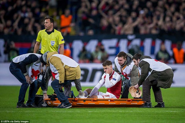 Vượt qua CSKA Moscow, Arsenal mất 2 trụ cột vì chấn thương ảnh 1