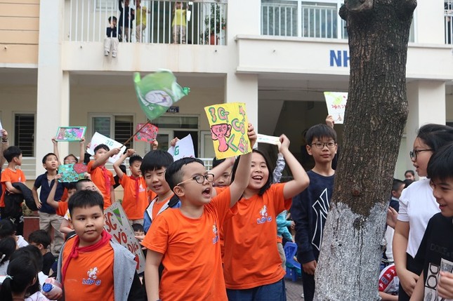 Cô trò trường Tiểu học Cát Linh nỗ lực hết mình trong Ngày hội thiếu nhi vui khỏe ảnh 6