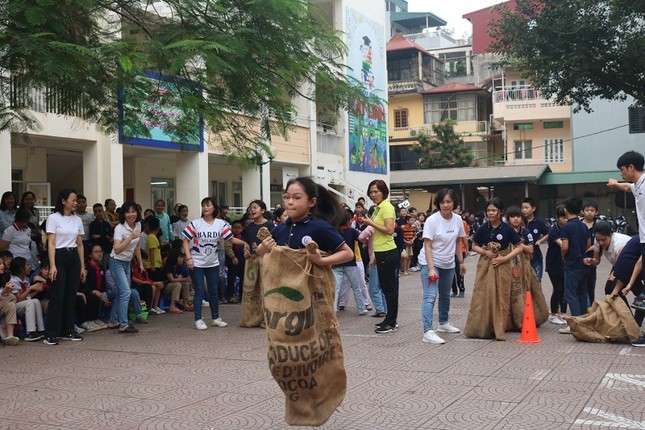 Cô trò trường Tiểu học Cát Linh nỗ lực hết mình trong Ngày hội thiếu nhi vui khỏe ảnh 5