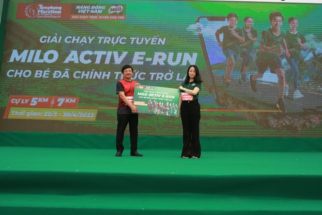 Giải chạy trực tuyến MILO Activ E-RUN dành cho trẻ em chính thức quay trở lại ảnh 1