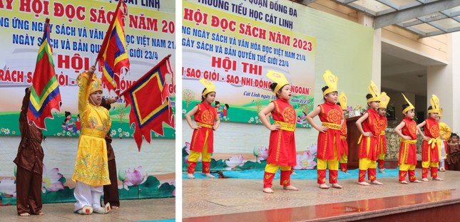 Tiểu học Cát Linh: Tween bước vào thế giới cổ tích trong "Hội diễn kể chuyện theo sách" ảnh 3