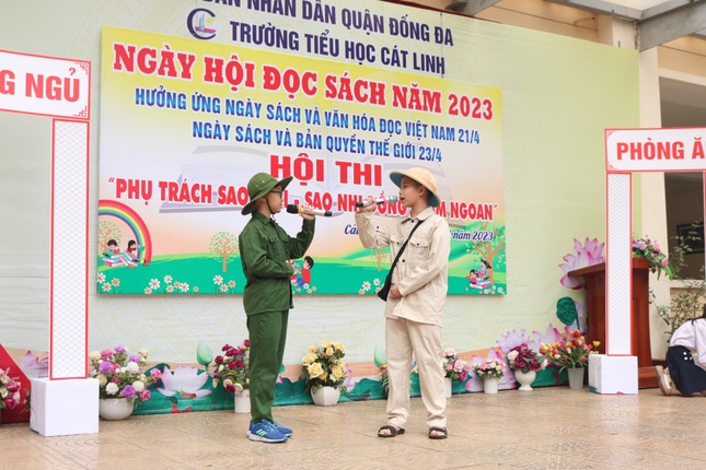 Tiểu học Cát Linh: Tween bước vào thế giới cổ tích trong "Hội diễn kể chuyện theo sách" ảnh 5