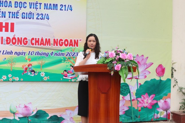 Tiểu học Cát Linh: Tween bước vào thế giới cổ tích trong "Hội diễn kể chuyện theo sách" ảnh 1