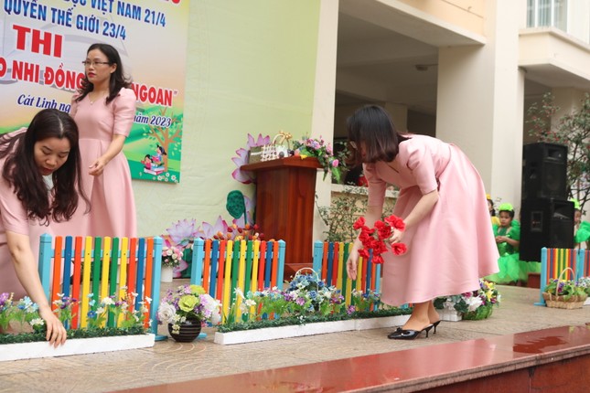 Tiểu học Cát Linh: Tween bước vào thế giới cổ tích trong "Hội diễn kể chuyện theo sách" ảnh 8