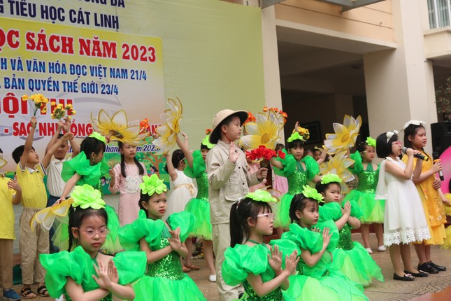 Tiểu học Cát Linh: Tween bước vào thế giới cổ tích trong "Hội diễn kể chuyện theo sách" ảnh 6