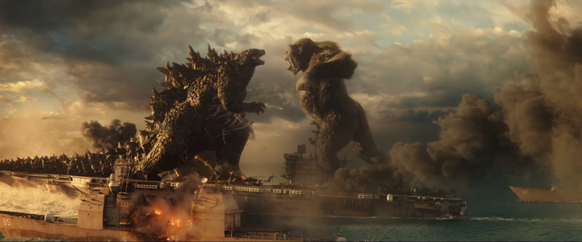 Godzilla và King Kong đối đầu khốc liệt trong trailer mới: Quái vật nào mạnh hơn? ảnh 1