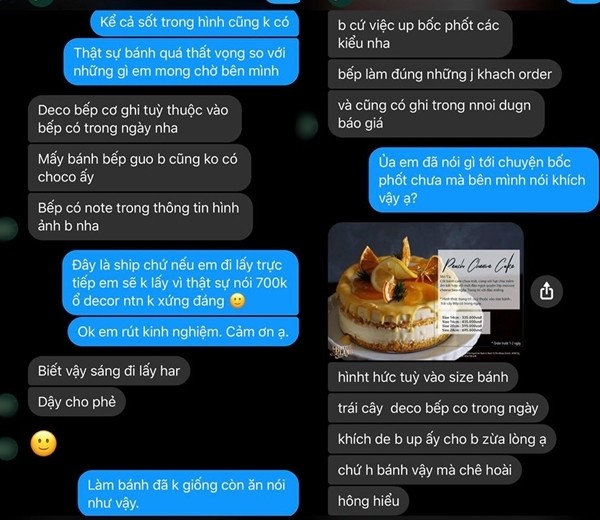 Khi tiệm bánh là “thượng đế“: Giao bánh khác hình mẫu, shop thách thức khách “bóc phốt“ ảnh 3