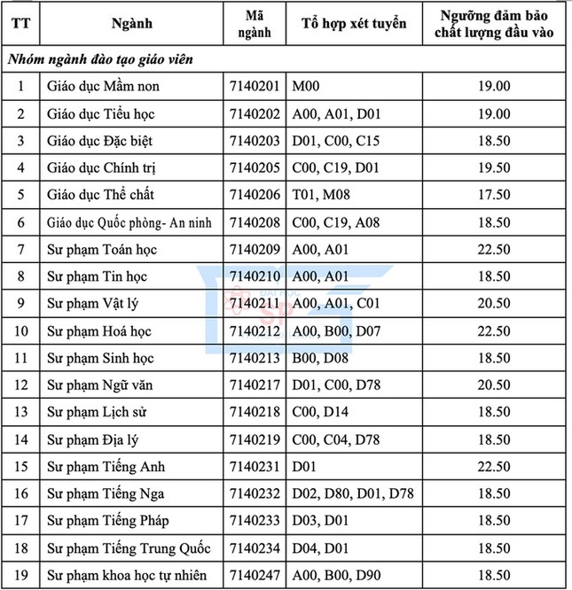 Có nhiều ngành ngang điểm, sinh viên Sư Phạm vẫn được nhận trợ cấp dù học phí khối Y tăng ảnh 1