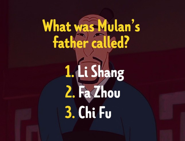 Những câu hỏi khó nhằn đến “fan cứng” nhà Disney cũng chưa chắc trả lời hết được ảnh 6