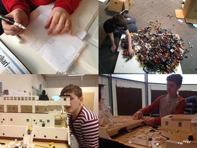 Cậu bé tự kỷ lắp mô hình tàu Titanic siêu lớn bằng Lego, rồi tự thay đổi cuộc đời mình ảnh 2