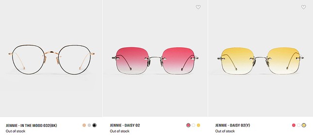 BST kính mới của Jennie BLACKPINK làm sập trang web khi vừa mở bán ảnh 2