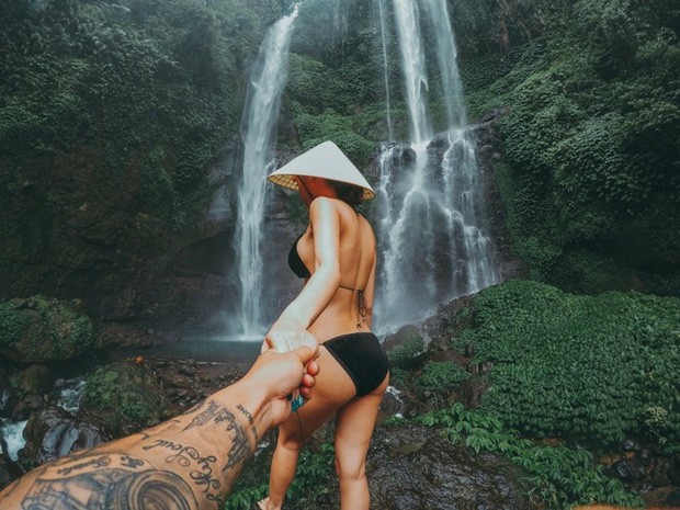Ngắm lại bộ ảnh đẹp ngất ngây “Đưa em đi khắp Bali” của nữ chính “Người ấy là ai” tập 6 ảnh 6