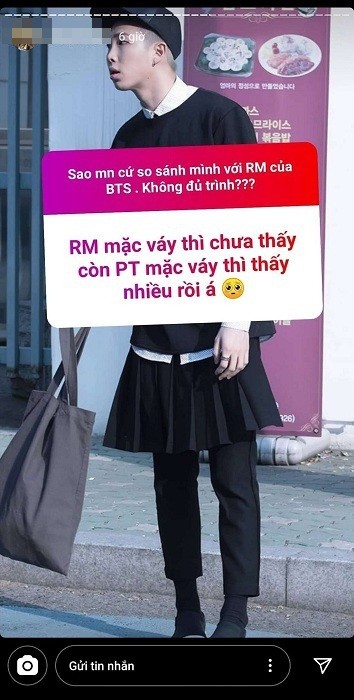 Thí sinh “Top Model Online 2019” gây bức xúc khi khẳng định mình giỏi hơn RM (BTS) ảnh 3