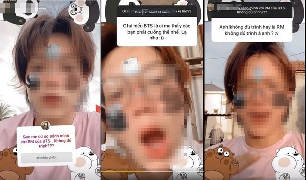 Thí sinh “Top Model Online 2019” gây bức xúc khi khẳng định mình giỏi hơn RM (BTS) ảnh 2