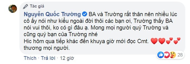 Bảo Anh đáp thính Quốc Trường kiểu gì mà bị netizen chê giống "bà bán hàng ngoài chợ"? ảnh 5
