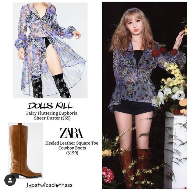 Cũng biến váy thành áo mà stylist của TWICE lại bị chê cắt xẻ đồ hiệu gây khó hiểu, vô lý ảnh 3