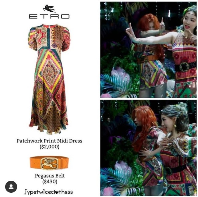 Cũng biến váy thành áo mà stylist của TWICE lại bị chê cắt xẻ đồ hiệu gây khó hiểu, vô lý ảnh 4