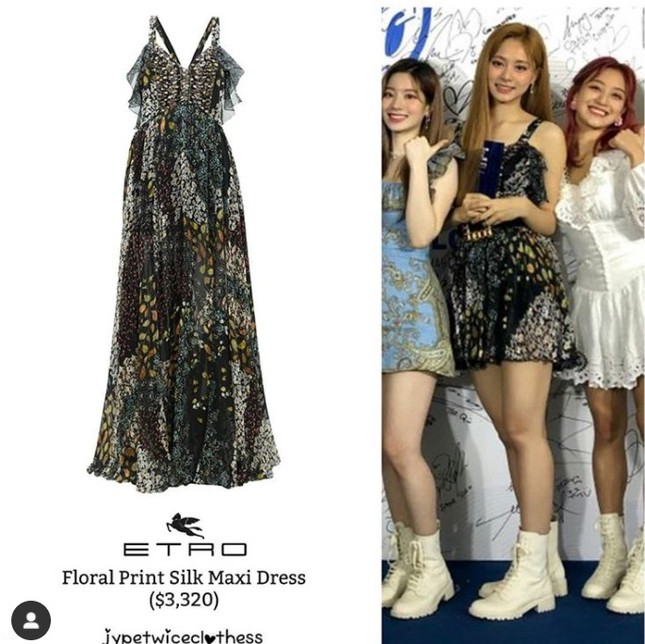 Cũng biến váy thành áo mà stylist của TWICE lại bị chê cắt xẻ đồ hiệu gây khó hiểu, vô lý ảnh 2