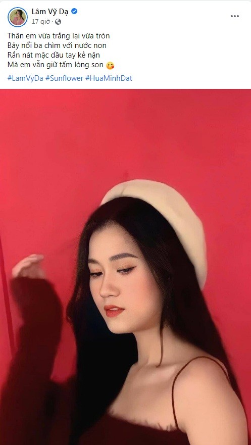 Bị anti-fan đòi tẩy chay giải Mai Vàng, Lâm Vỹ Dạ vẫn bình tĩnh làm điều này trên Facebook ảnh 2