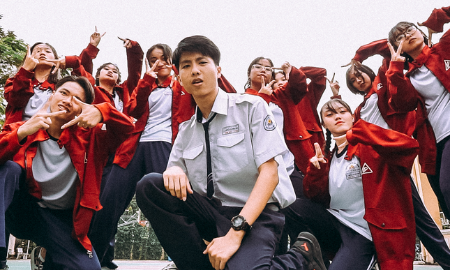 Nam Bảo: Chàng rapper đẹp trai truyền cảm hứng Rap học đường đi khắp Sài Gòn ảnh 2