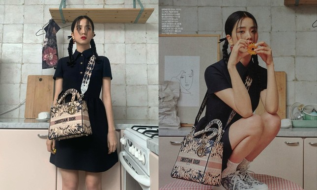Cùng xách túi Dior nhưng vì đâu Jisoo được khen còn Triệu Lệ Dĩnh bị bảo thiếu khí chất? ảnh 9